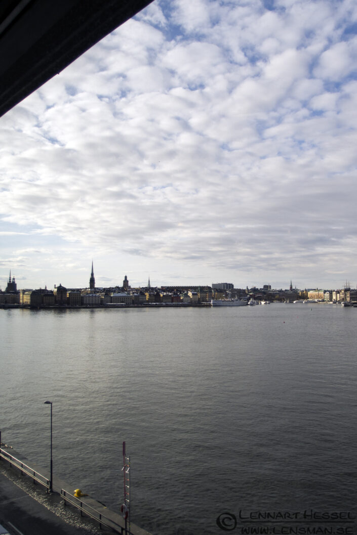 View from Fotografiska in Stockholm