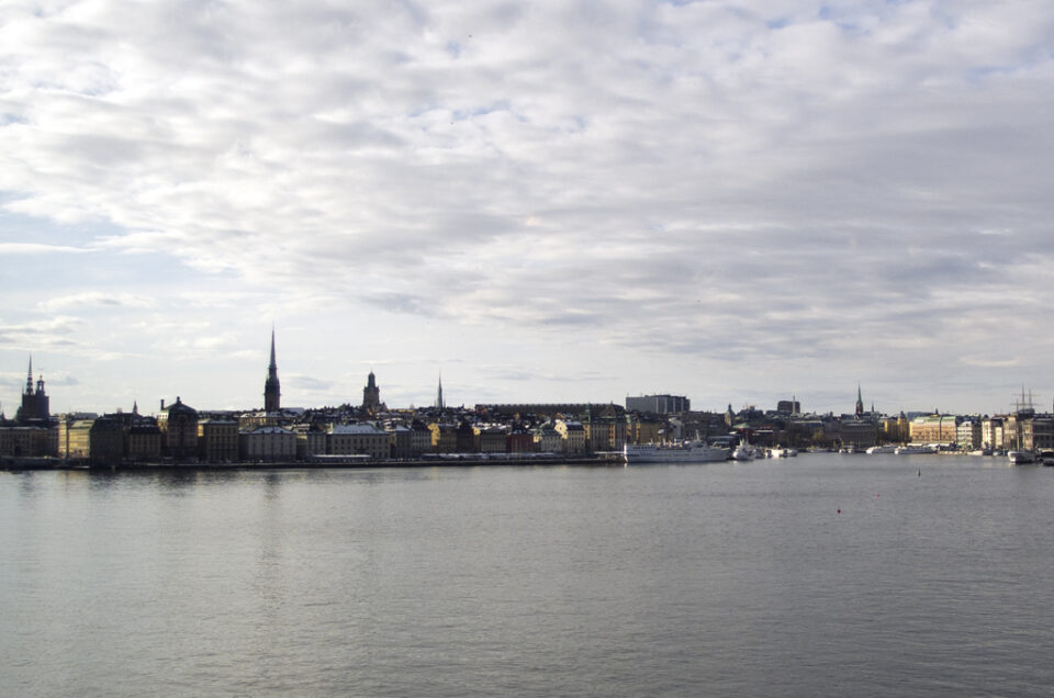 View from Fotografiska in Stockholm