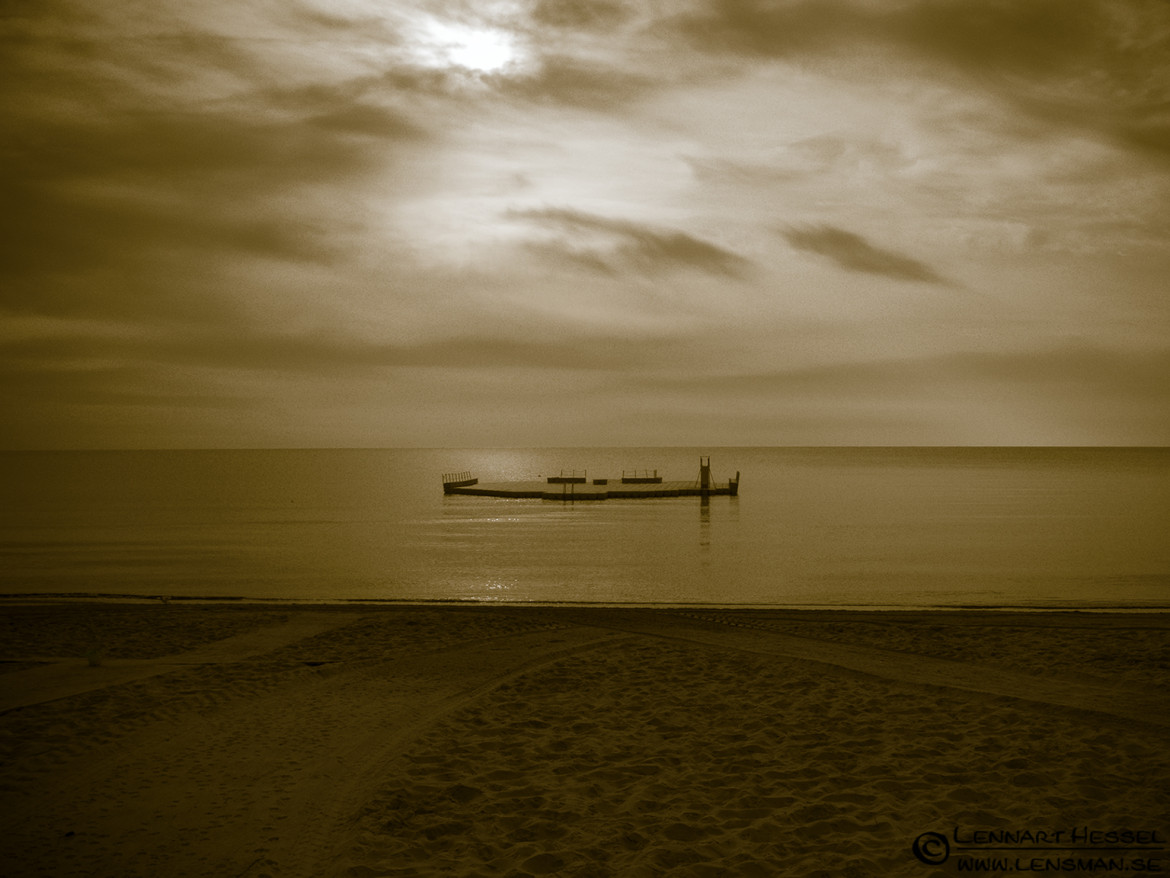 The beach at Böda Sand, weekend