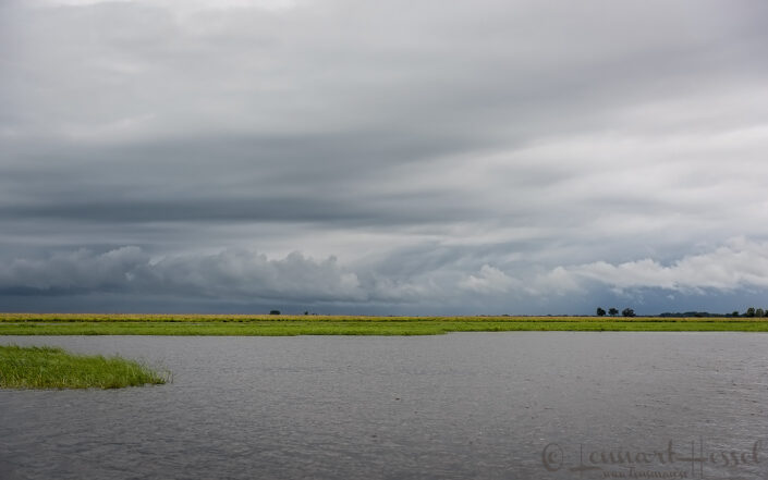 Chobe River the rain is coming